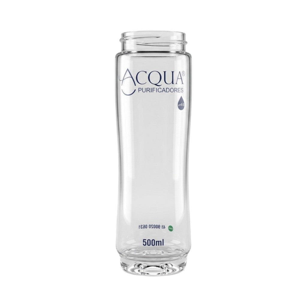 Frasco de Vidro para Garrafa Acqua Sport 500ml