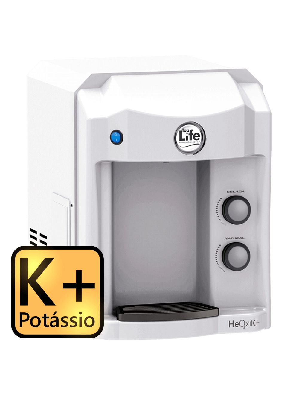 HE OXI Mg+ H com Hidrogênio Molecular, Ozônio e Refrigeração por Compressor