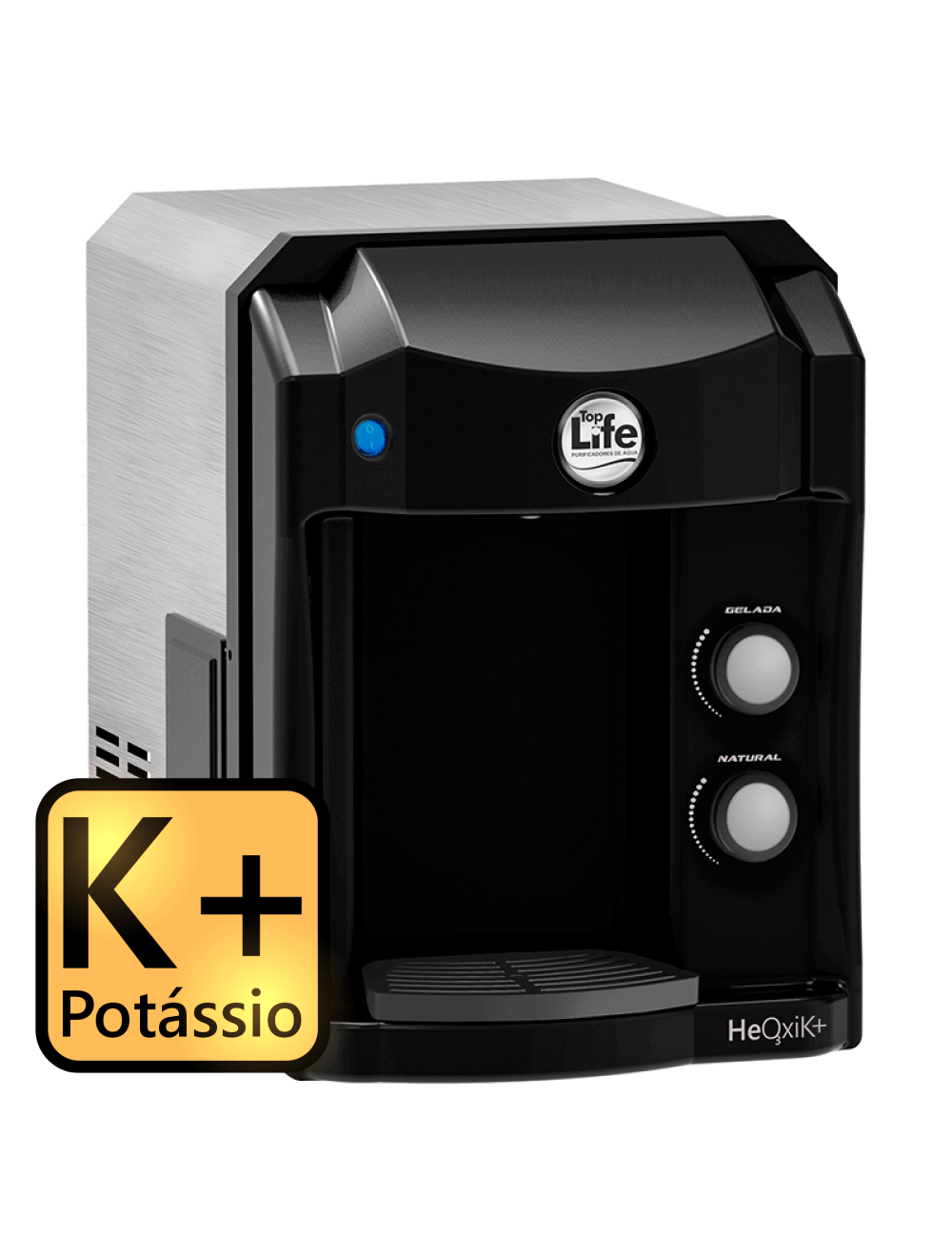 HE OXI Mg+ H com Hidrogênio Molecular, Ozônio e Refrigeração por Compressor